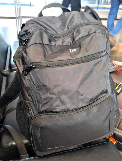 travelon anti theft packable backpack.